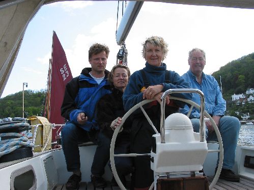 The crew for the Bay of Biscay