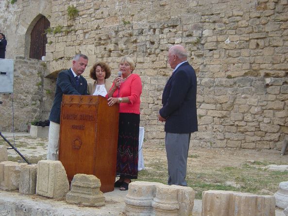 Hassan, Tari and Frank in Girne