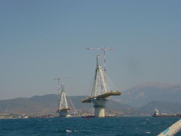 Bridge under construction